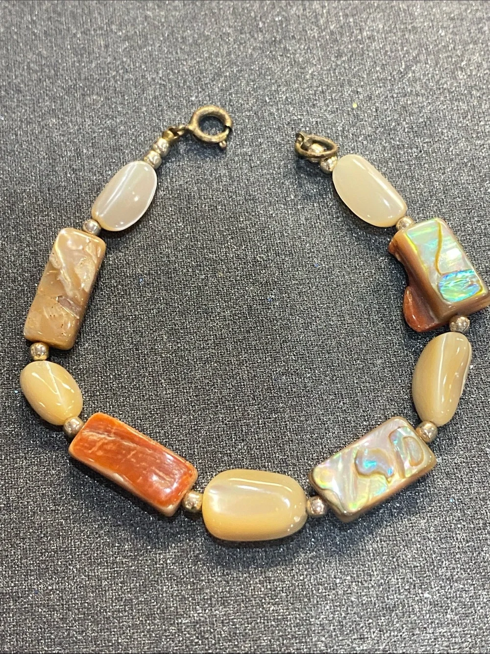 Vintage Mother of Pearl Bracelet 7 inch